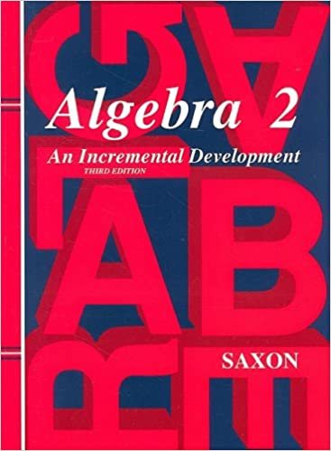 Saxon Algebra 2